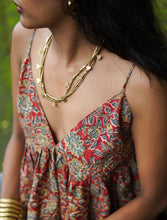 Saher Tribal Layered Necklace (Brass)