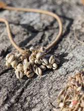 'Rooh' Jute & Cowrie Shells Boho Necklace