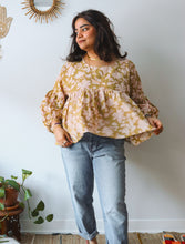 'Sand' Kalamkari Tent Top (Limited Edition)