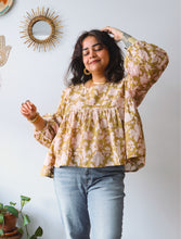 'Sand' Kalamkari Tent Top (Limited Edition)