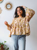 'Sand' Kalamkari Tent Top (Limited Edition)