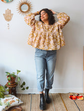 'Sand' Kalamkari Tent Top (Limited Edition)