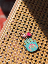 The lucky Hamsa Hand Charm