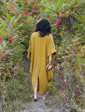 Zubeida Boho Handloom Cotton Kaftan Dress (3 Colors)