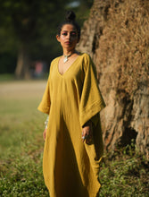 Zubeida Boho Handloom Cotton Kaftan Dress (3 Colors)