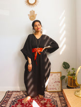 Zubeida Boho Handloom Cotton Kaftan Dress (3 Colors)
