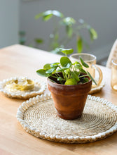 Banana Fibre Placemats with Cowrie Shells