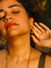 Kala I कला Tribal Hoops (Brass)