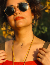 Kala I कला Tribal Hoops (Brass)
