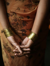 Mira Multi-layered Cuff (Brass Gold)