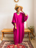 Zubeida Boho Handloom Cotton Kaftan Dress (3 Colors)