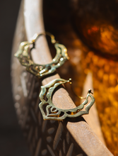 Moksha Tribal Motif Earrings (Brass)
