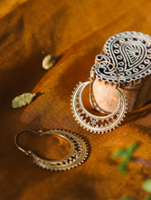 Naksh Hoop Earrings (Brass)