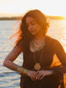 Solstice Double-Sided Tribal Necklace (Brass)