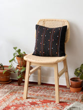 Shakti Hand-Embroidered Mirror-work Cushion Cover